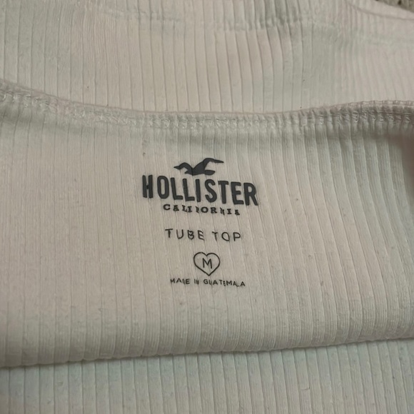 White Hollister tube top - Picture 3 of 4